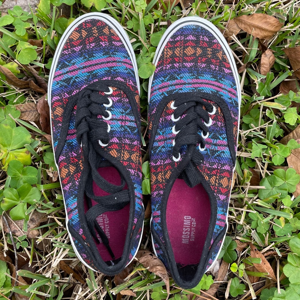 Brand New Multicolor Tribal Shoe Sneaker